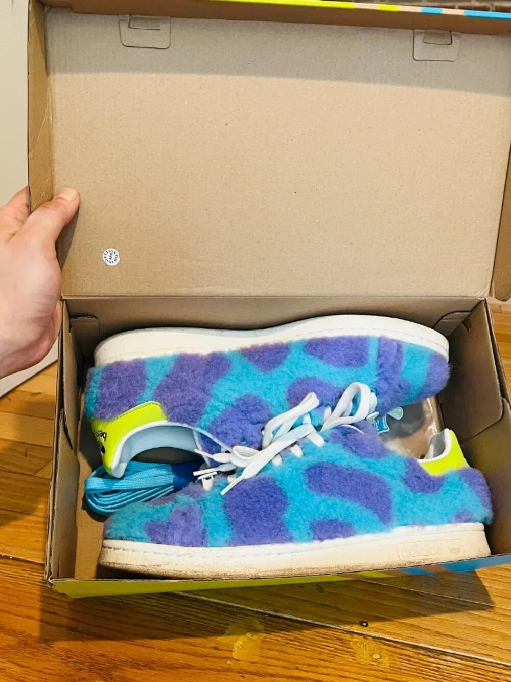 Adidas Stan Smith x Monsters Inc. sneakers